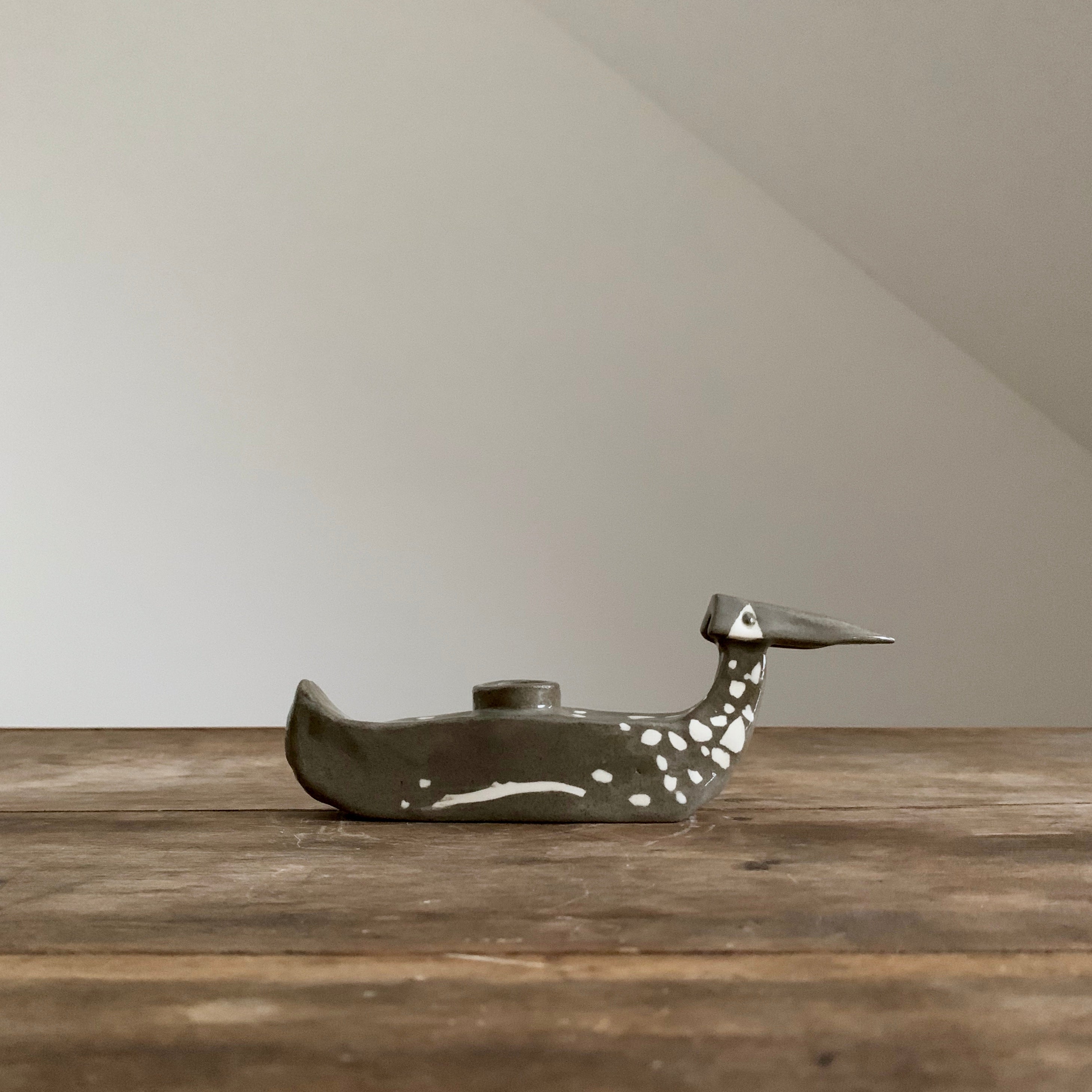 Loon Candlestick Holder