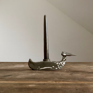 Loon Candlestick Holder